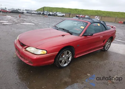 1995 Ford Mustang Gt/Gts z USA, uszkodzony, nr VIN 1FALP45T3SF183838